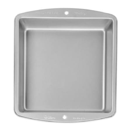 Wilton Cake Pan 8-in W X 8-in L Silver 1 Silver 191003178